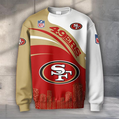LIMITED EDITION - NEW CUSTOMIZED NFL11 SF49 SAN FRANCISCO 49ERS UNISEX T-SHIRT, POLO, HOODIE & JACKETS