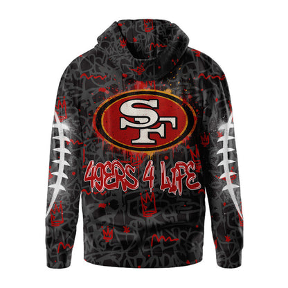 LIMITED EDITION - NEW CUSTOMIZED NFL11 SF49 SAN FRANCISCO 49ERS UNISEX T-SHIRT, POLO, HOODIE & JACKETS