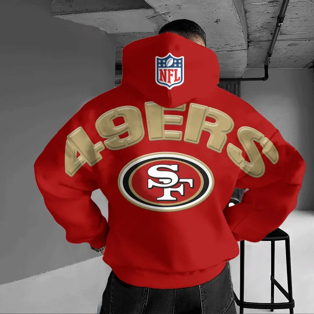 LIMITED EDITION - NEW CUSTOMIZED NFL11 SF49ERS V-NECK BASKETBALL JERSEY, HOODIE, ZIP HOODIE
