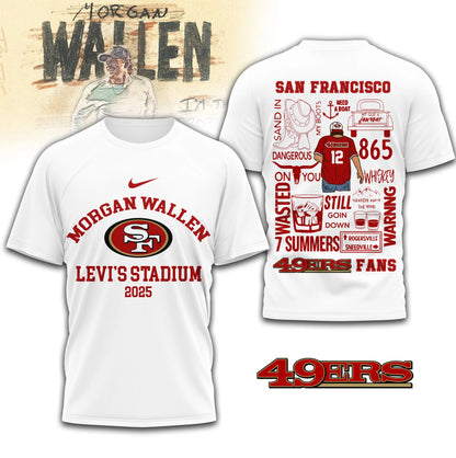 LIMITED EDITION - NEW CUSTOMIZED NFL11 SF49 SAN FRANCISCO 49ERS T-SHIRT | MULTIPLE COLORS AVAILABLE