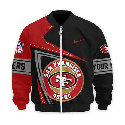 LIMITED EDITION - NEW CUSTOMIZED NFL11 SF49 SAN FRANCISCO 49ERS UNISEX T-SHIRT, POLO, HOODIE & JACKETS