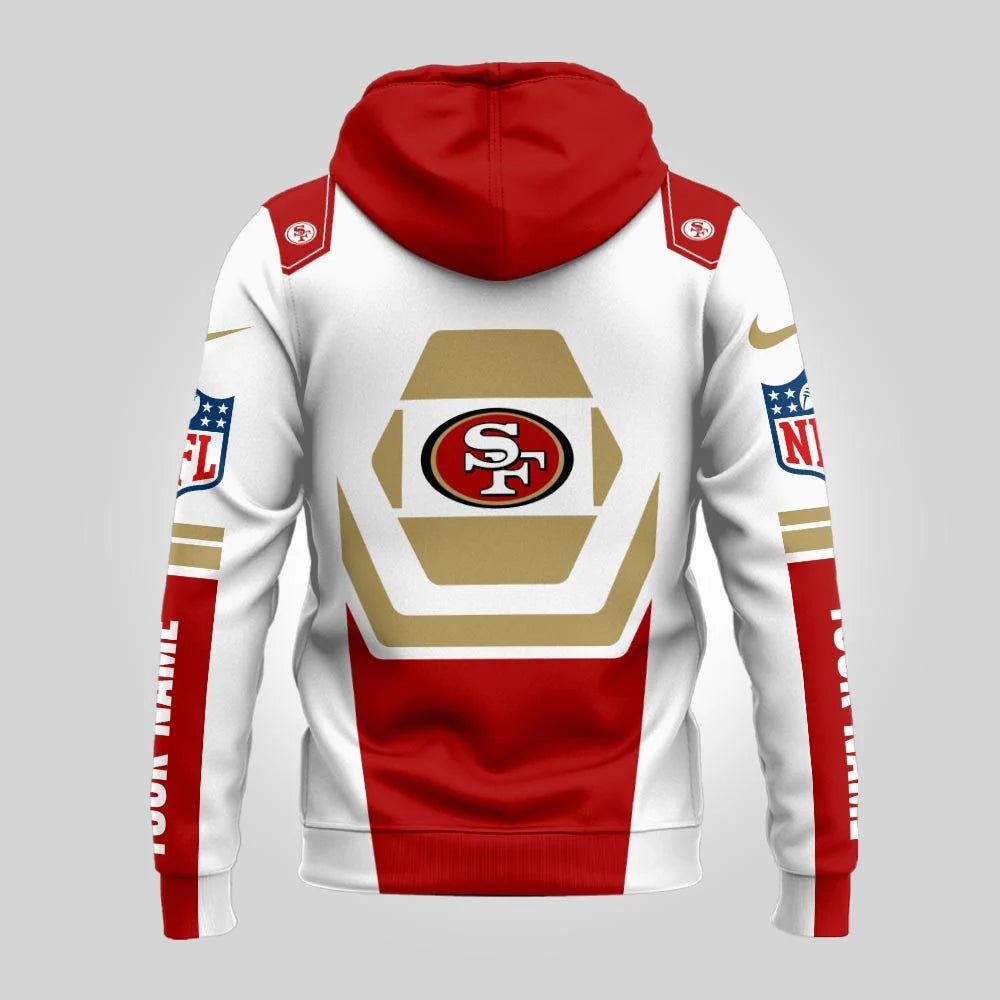 LIMITED EDITION - NEW CUSTOMIZED NFL11 SF49 SAN FRANCISCO 49ERS UNISEX T-SHIRT, POLO, HOODIE & JACKETS