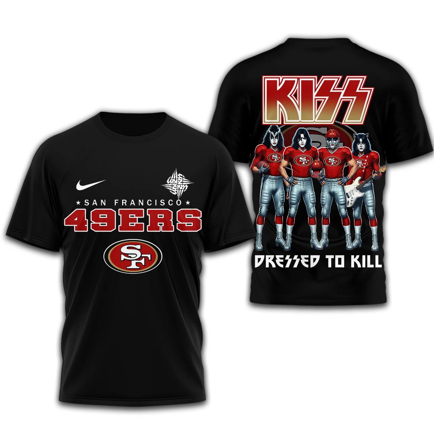 LIMITED EDITION - NEW CUSTOMIZED NFL11 SF49 SAN FRANCISCO 49ERS T-SHIRT | MULTIPLE COLORS AVAILABLE