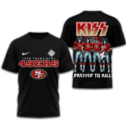 LIMITED EDITION - NEW CUSTOMIZED NFL11 SF49 SAN FRANCISCO 49ERS T-SHIRT | MULTIPLE COLORS AVAILABLE