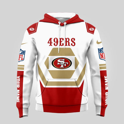 LIMITED EDITION - NEW CUSTOMIZED NFL11 SF49 SAN FRANCISCO 49ERS UNISEX T-SHIRT, POLO, HOODIE & JACKETS