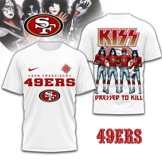 LIMITED EDITION - NEW CUSTOMIZED NFL11 SF49 SAN FRANCISCO 49ERS T-SHIRT | MULTIPLE COLORS AVAILABLE
