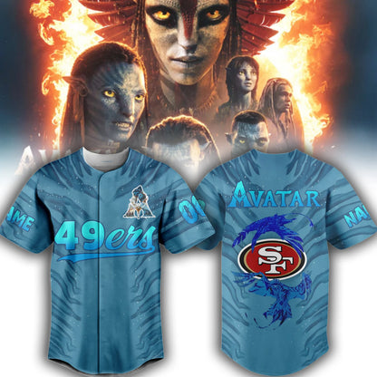 LIMITED EDITION - NEW CUSTOMIZED NFL11 SF49 SAN FRANCISCO 49ERS BASEBALL JERSEY