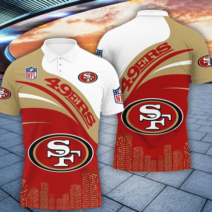 LIMITED EDITION - NEW CUSTOMIZED NFL11 SF49 SAN FRANCISCO 49ERS UNISEX T-SHIRT, POLO, HOODIE & JACKETS