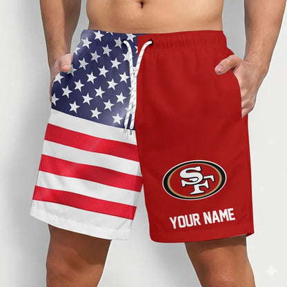 LIMITED EDITION - NEW PREMIUM NFL11 SF49 SAN FRANCISCO 49ERS SHORT PANTS