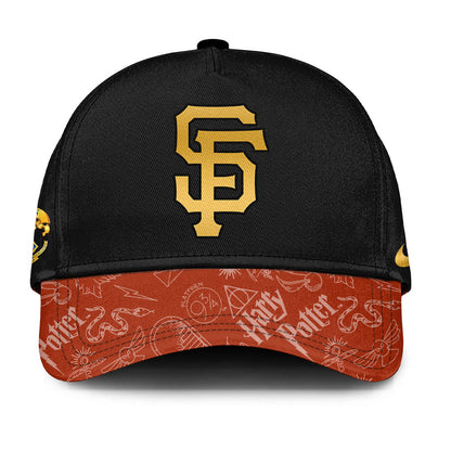 LIMITED EDITION - NEW CUSTOMIZED MLB06 SF GIANTS x HARRY POTTER BASEBALL JERSEY & CAP