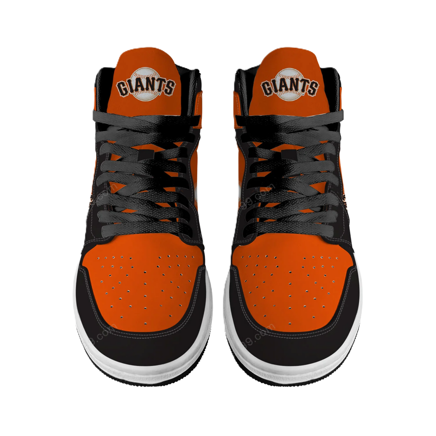 LIMITED EDITION - NEW CUSTOMIZED MLB06 SF GIANTS AIR JORDAN SNEAKERS