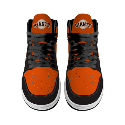 LIMITED EDITION - NEW CUSTOMIZED MLB06 SF GIANTS AIR JORDAN SNEAKERS