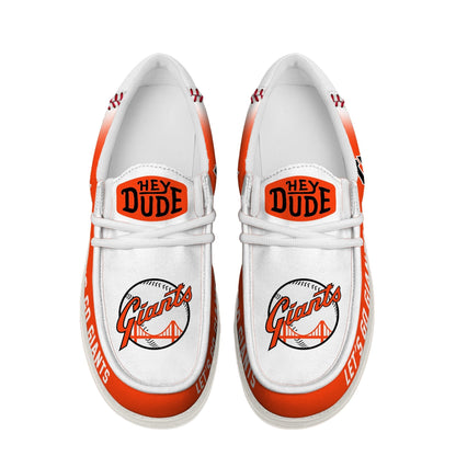LIMITED EDITION - NEW CUSTOMIZED MLB06 SFG SAN FRANCISCO GIANTS LOAFER SHOES