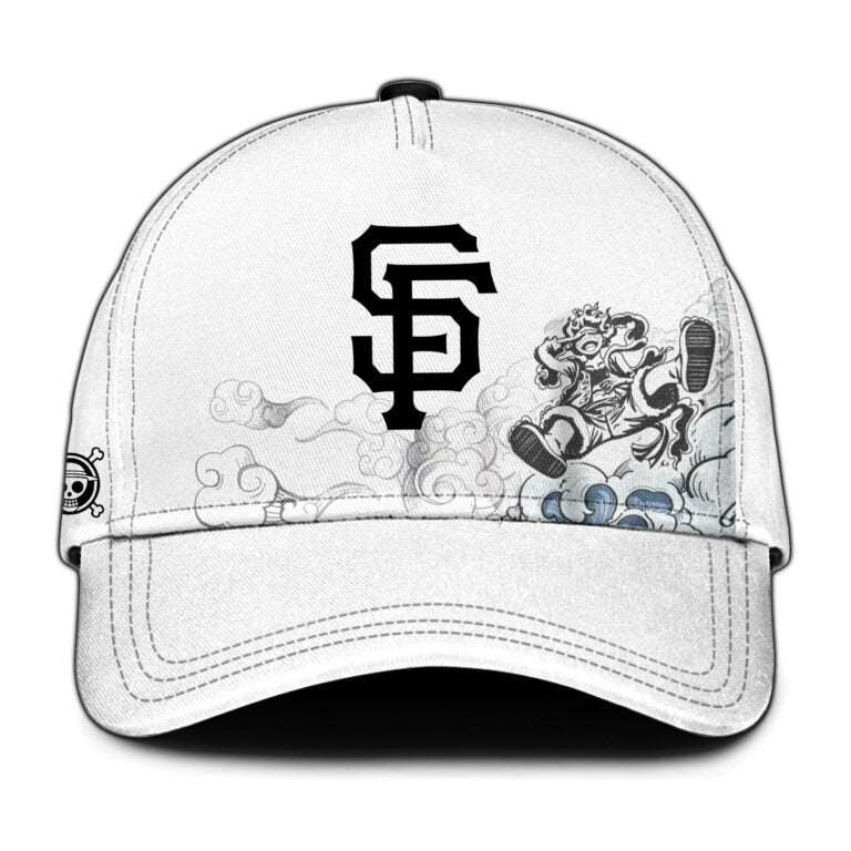 LIMITED EDITION - NEW CUSTOMIZED MLB06 SFG SAN FRANCISCO GIANTS x ONE PIECE BASEBALL JERSEY & CAP