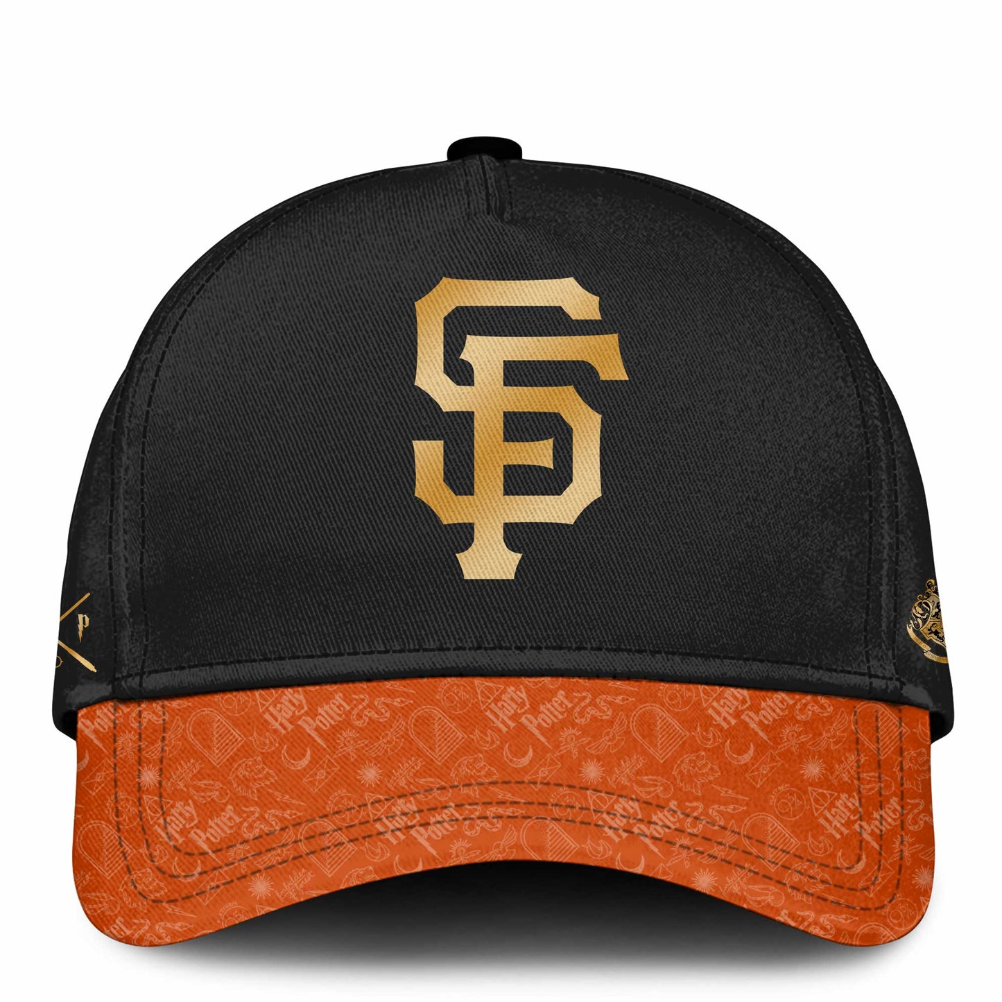 LIMITED EDITION - NEW CUSTOMIZED MLB06 SFG SAN FRANCISCO GIANTS x HARRY POTTER BASEBALL JERSEY & CAP