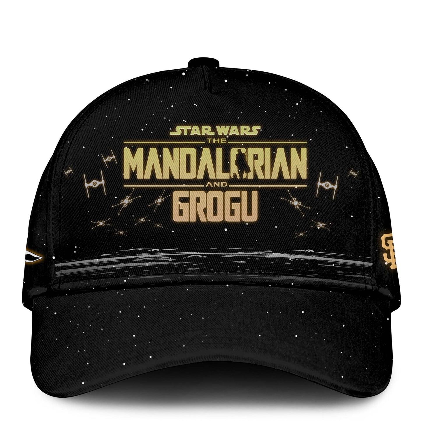 LIMITED EDITION - NEW CUSTOMIZED MLB06 SF GIANTS x STAR WARS BASEBALL JERSEY & CAP