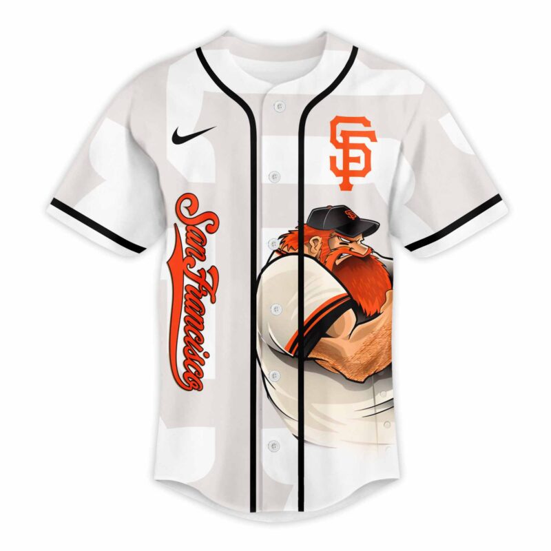 LIMITED EDITION - NEW CUSTOMIZED MLB06 SFG SAN FRANCISCO GIANTS BASEBALL JERSEY