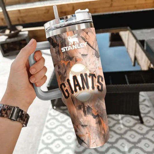 LIMITED EDITION - NEW CUSTOMIZED MLB06 SFG SAN FRANCISCO GIANTS 40oz TUMBLER