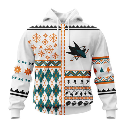 LIMITED EDITION - NEW CUSTOMIZED NHL32 SJS SAN JOSE SHARKS UNISEX T-SHIRT, POLO, HOODIE & JACKETS