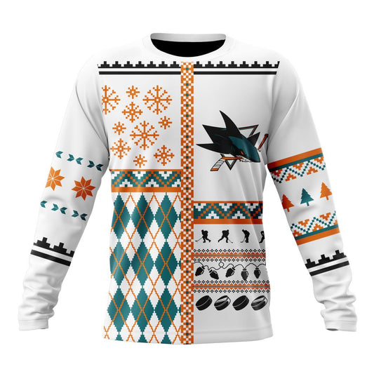 LIMITED EDITION - NEW CUSTOMIZED NHL32 SJS SAN JOSE SHARKS UNISEX T-SHIRT, POLO, HOODIE & JACKETS