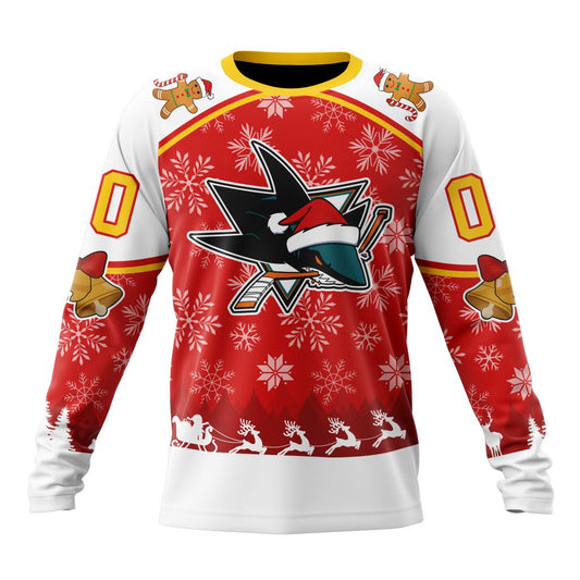 LIMITED EDITION - NEW CUSTOMIZED NHL32 SJS SAN JOSE SHARKS UNISEX T-SHIRT, POLO, HOODIE & JACKETS