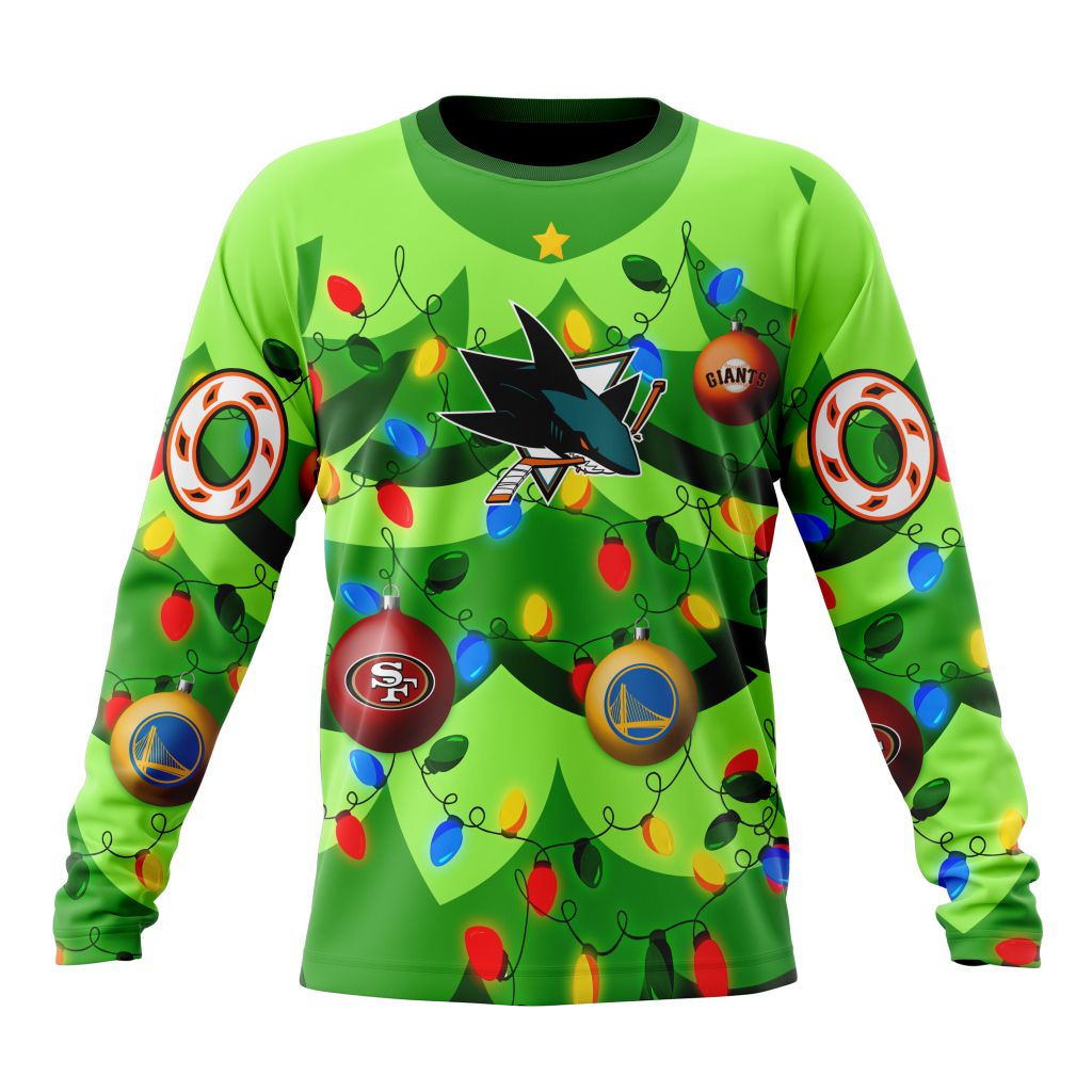 LIMITED EDITION - NEW CUSTOMIZED NHL32 SJS SAN JOSE SHARKS UNISEX T-SHIRT, POLO, HOODIE & JACKETS