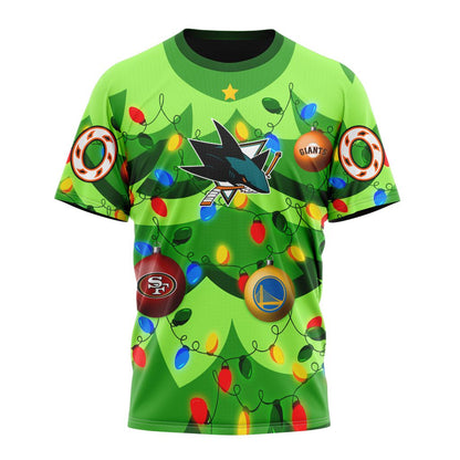 LIMITED EDITION - NEW CUSTOMIZED NHL32 SJS SAN JOSE SHARKS UNISEX T-SHIRT, POLO, HOODIE & JACKETS