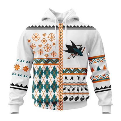 LIMITED EDITION - NEW CUSTOMIZED NHL32 SJS SAN JOSE SHARKS UNISEX T-SHIRT, POLO, HOODIE & JACKETS