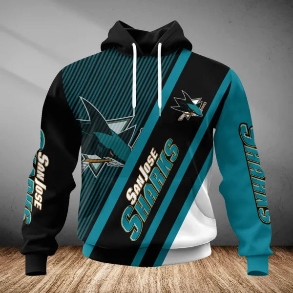 LIMITED EDITION - NEW CUSTOMIZED NHL32 SAN JOSE SHARKS T-SHIRT, SWEATSHIRT, HOODIE & ZIP HOODIE