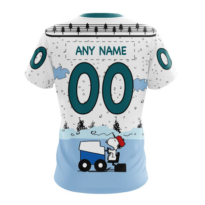 LIMITED EDITION - NEW CUSTOMIZED NHL32 SJS SAN JOSE SHARKS UNISEX T-SHIRT, POLO, HOODIE & JACKETS