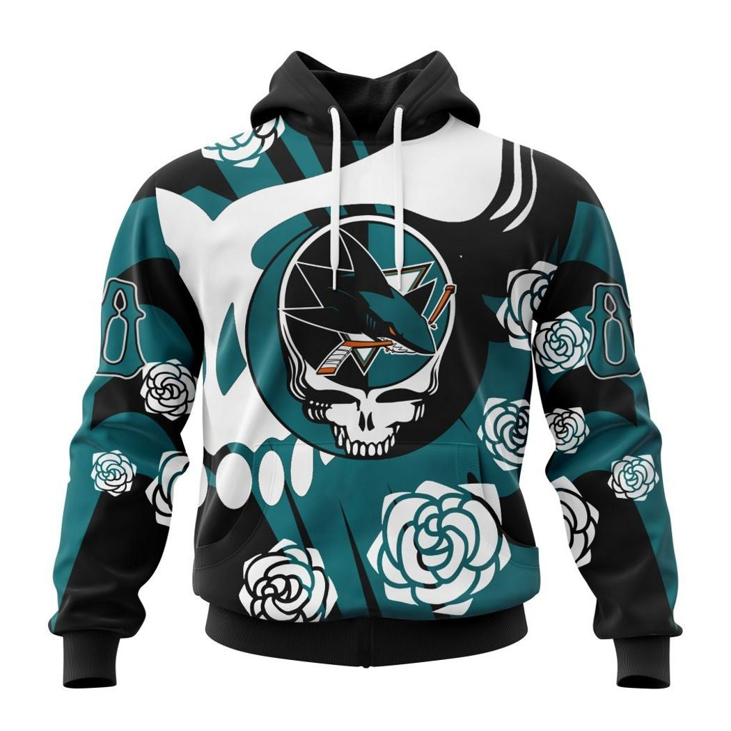 LIMITED EDITION - NEW CUSTOMIZED NHL32 SJS SAN JOSE SHARKS T-SHIRT, SWEATSHIRT, HOODIE & ZIP HOODIE
