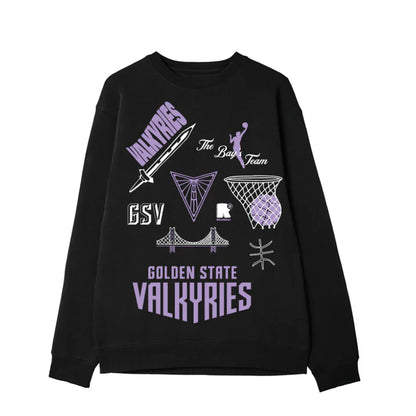 LIMITED EDITION - NEW CUSTOMIZED WNBA05 GSV GS VALKYRIES HOODIE, T-SHIRTS, ZIP HOODIE, SWEASHIRTS & POLO 07