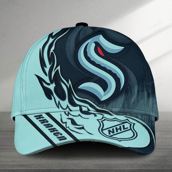 LIMITED EDITION - NEW CUSTOMIZED NHL20 STK SEATTLE KRAKEN CLASSIC CAP