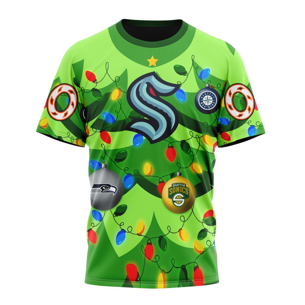 LIMITED EDITION - NEW CUSTOMIZED NHL20 STK SEATTLE KRAKEN UNISEX T-SHIRT, POLO, HOODIE & JACKETS