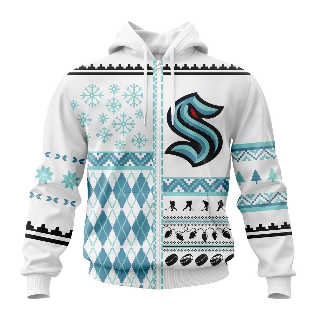 LIMITED EDITION - NEW CUSTOMIZED NHL20 STK SEATTLE KRAKEN UNISEX T-SHIRT, POLO, HOODIE & JACKETS