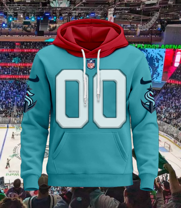 LIMITED EDITION - NEW CUSTOMIZED NHL20 STK SEATTLE KRAKEN UNISEX T-SHIRT, POLO, HOODIE & JACKETS