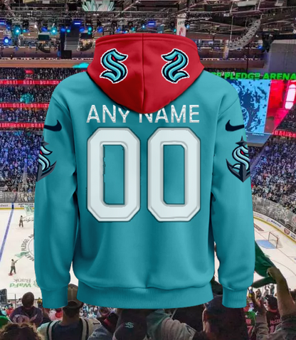 LIMITED EDITION - NEW CUSTOMIZED NHL20 STK SEATTLE KRAKEN UNISEX T-SHIRT, POLO, HOODIE & JACKETS