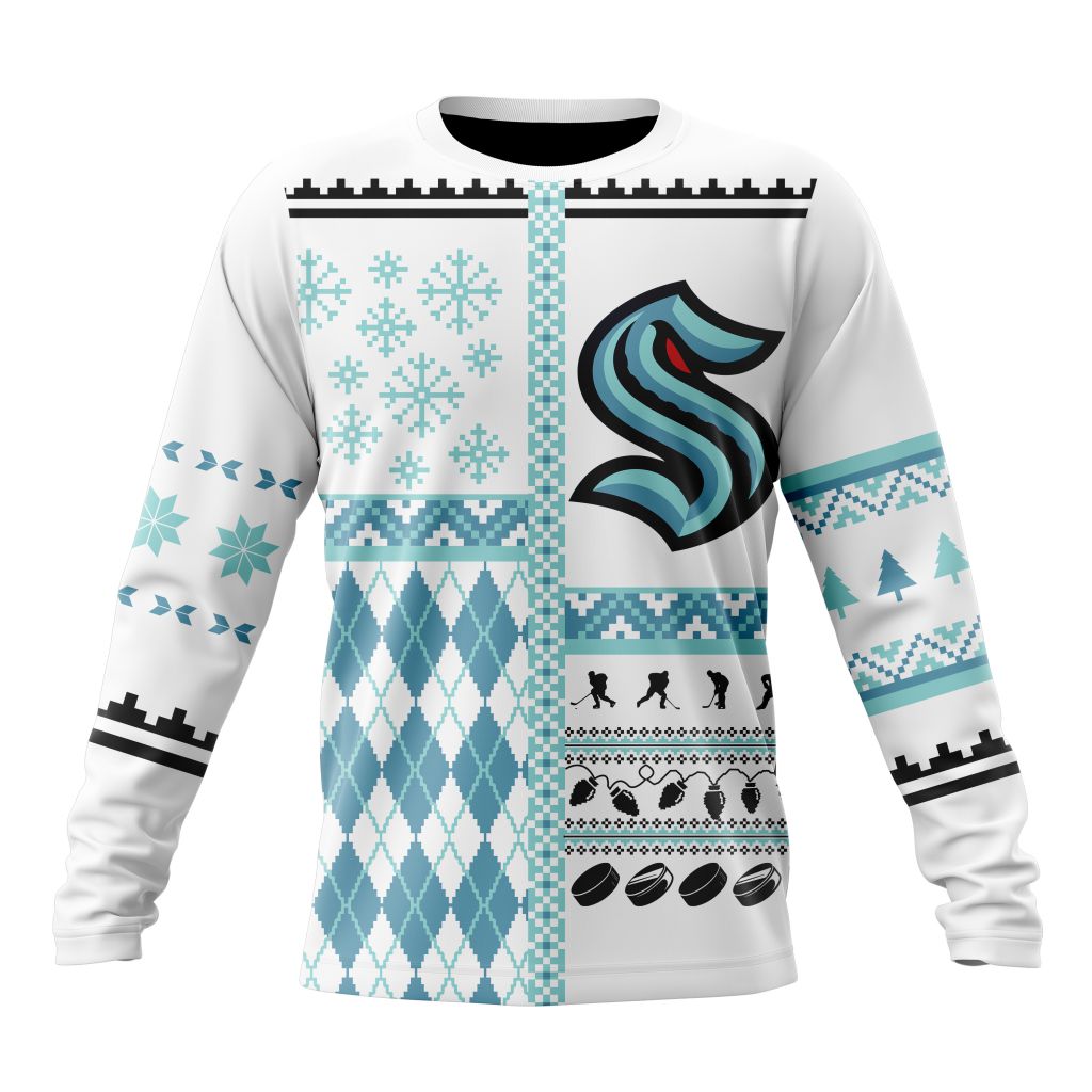 LIMITED EDITION - NEW CUSTOMIZED NHL20 STK SEATTLE KRAKEN UNISEX T-SHIRT, POLO, HOODIE & JACKETS