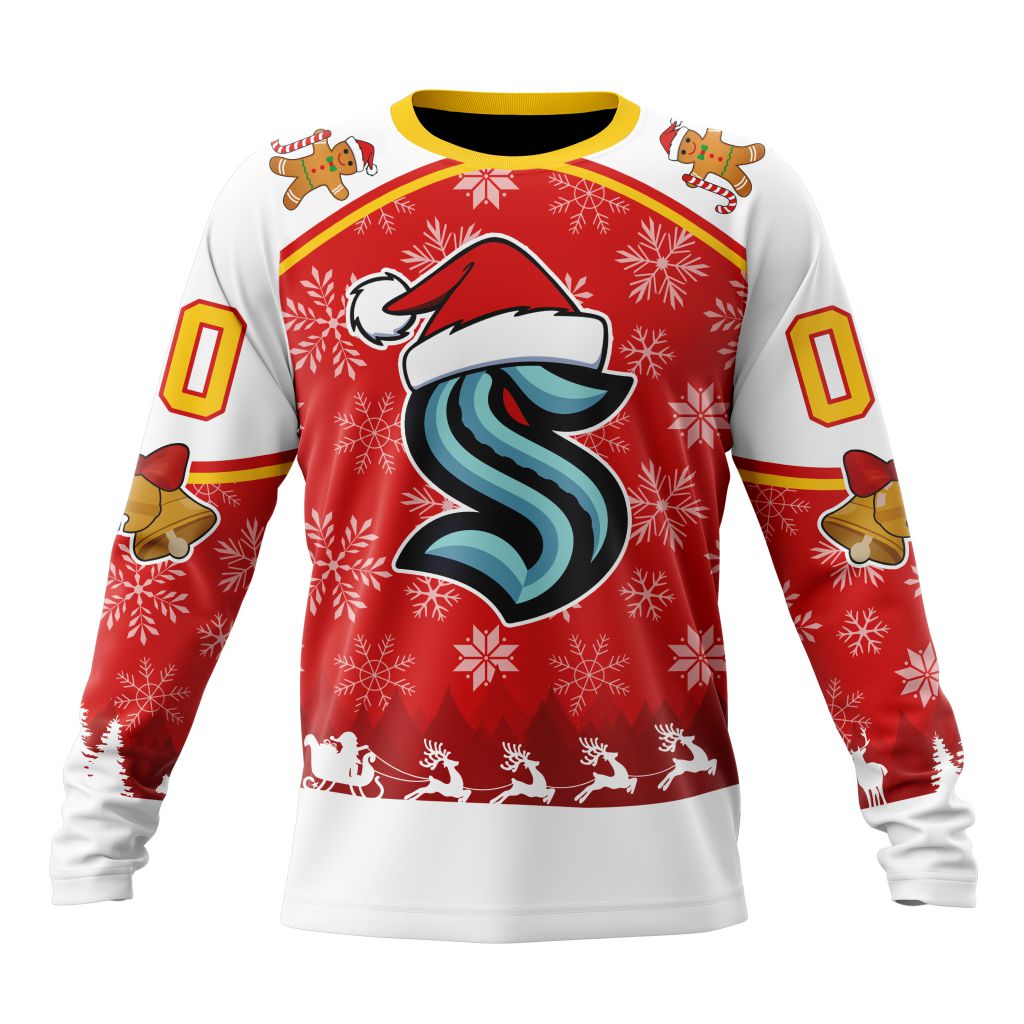LIMITED EDITION - NEW CUSTOMIZED NHL20 STK SEATTLE KRAKEN UNISEX T-SHIRT, POLO, HOODIE & JACKETS