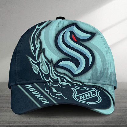 LIMITED EDITION - NEW CUSTOMIZED NHL20 STK SEATTLE KRAKEN CLASSIC CAP