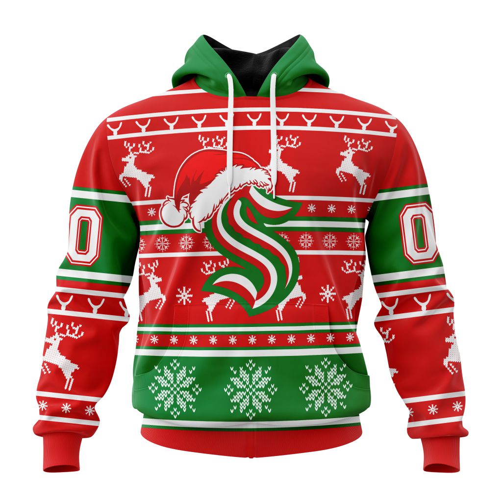 LIMITED EDITION - NEW CUSTOMIZED NHL20 STK SEATTLE KRAKEN UNISEX T-SHIRT, POLO, HOODIE & JACKETS