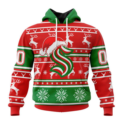 LIMITED EDITION - NEW CUSTOMIZED NHL20 STK SEATTLE KRAKEN UNISEX T-SHIRT, POLO, HOODIE & JACKETS