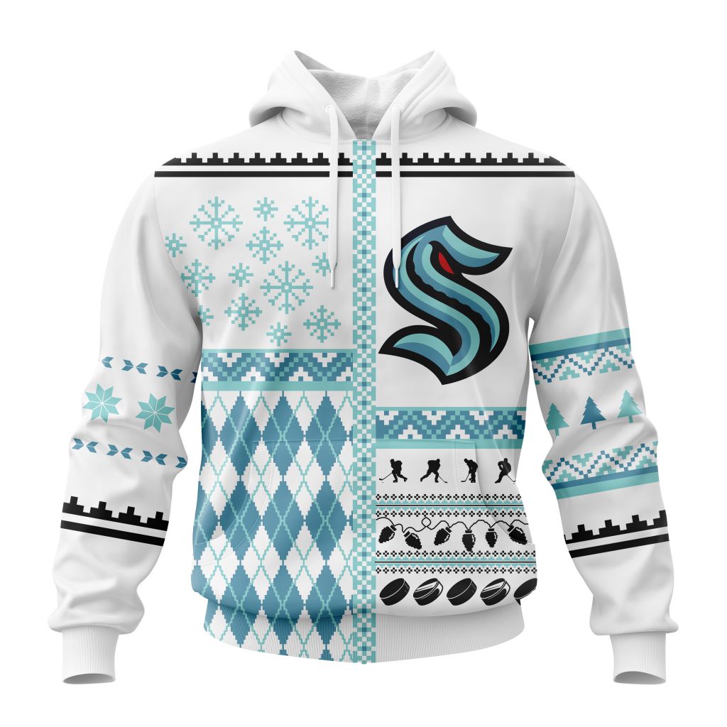 LIMITED EDITION - NEW CUSTOMIZED NHL20 STK SEATTLE KRAKEN UNISEX T-SHIRT, HOODIE & JACKETS
