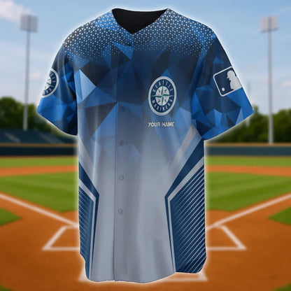 LIMITED EDITION - NEW CUSTOMIZED MLB14 SMS SEATTLE MARINERS BASEBALL JERSEY