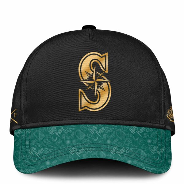 LIMITED EDITION - NEW CUSTOMIZED MLB14 SMS SEATTLE MARINERS x HARRY POTTER BASEBALL JERSEY & CAP