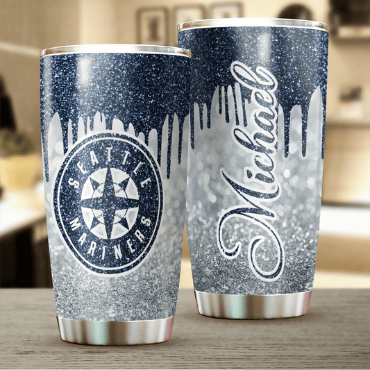 LIMITED EDITION - NEW CUSTOMIZED MLB14 ST MARINERS TUMBLER CUP