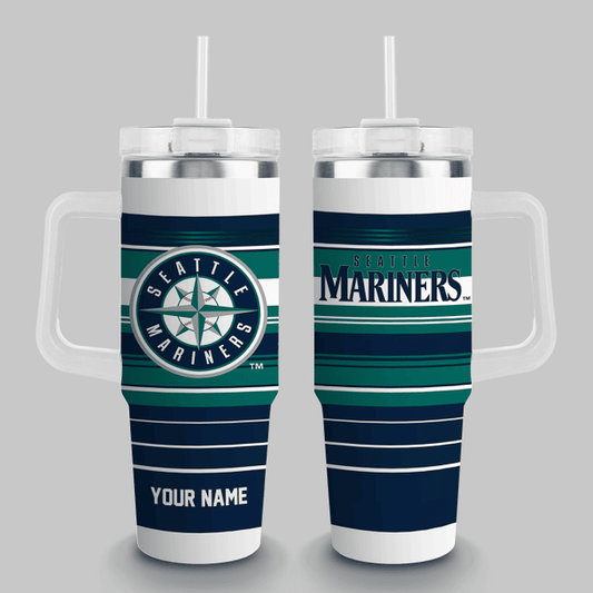 LIMITED EDITION - NEW CUSTOMIZED MLB14 ST MARINERS TUMBLER CUP