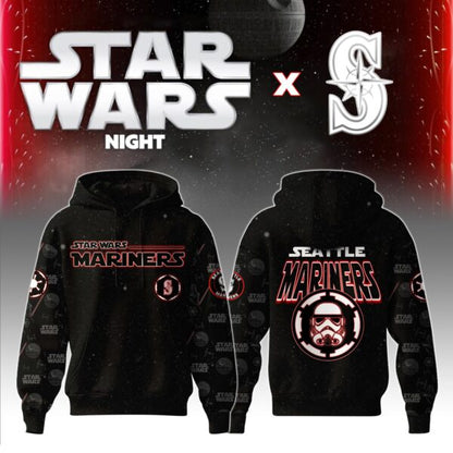 LIMITED EDITION - NEW CUSTOMIZED MLB14 ST MARINERS x STAR WARS T-SHIRT, HOODIE, ZIP HOODIE