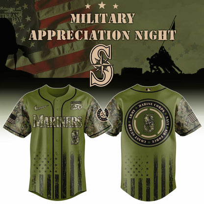 LIMITED EDITION - NEW CUSTOMIZED MLB14 SMS SEATTLE MARINERS BASEBALL JERSEY & CAP