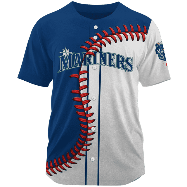LIMITED EDITION - NEW CUSTOMIZED MLB14 SMS SEATTLE MARINERS BASEBALL JERSEY